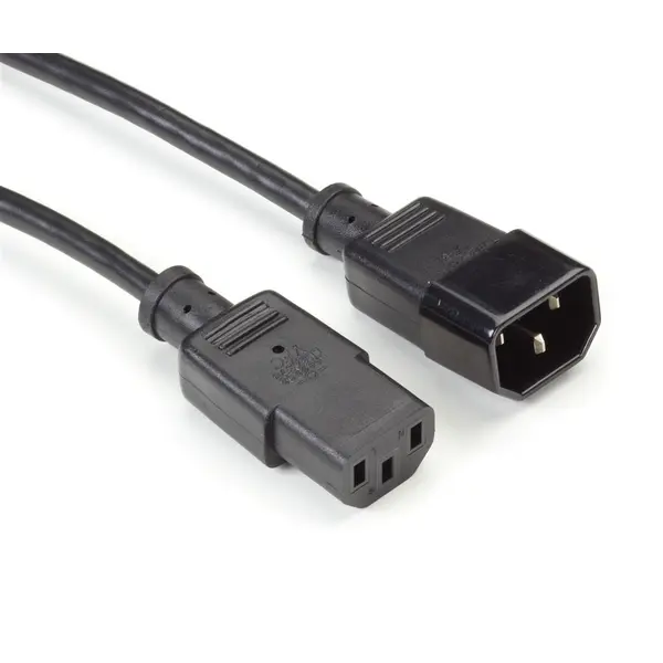 کابل یک به یک برق 0.75 متری بافو مدل C14 to C13 3Cx1mm - 2