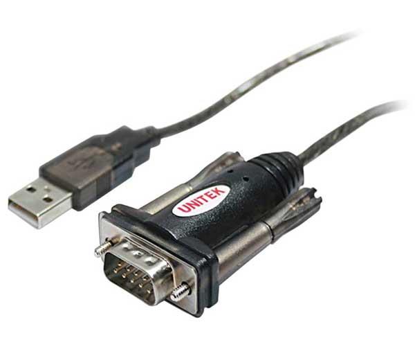تبدیل 2.0 USB به Serial (سریال RS232) یونیتک مدل Y-105                                         Unitek Y-105 USB 2.0 To Serial RS232 Data Converter MYGROUP USB TO RS232 CONVERTER