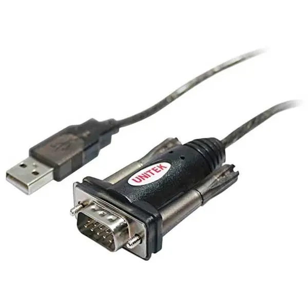 تبدیل 2.0 USB به Serial سریال RS232 یونیتک مدل Y-105 Unitek Y-105 USB 2.0 To Serial RS232 Data Converter MYGROUP USB TO RS232 CONVERTER