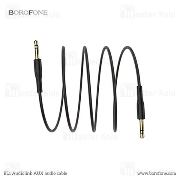 کابل انتقال صدا Aux بروفون Borofone BL1 Audio Cable Borofone BL1 Audiolink AUX 1m hempen audio cable