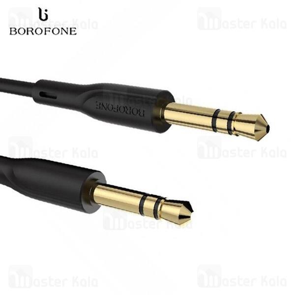 کابل انتقال صدا Aux بروفون Borofone BL1 Audio Cable Borofone BL1 Audiolink AUX 1m hempen audio cable