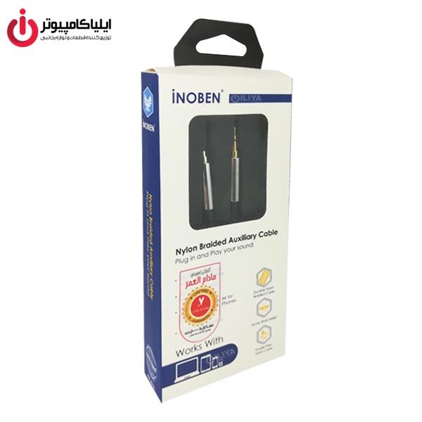 کابل انتقال صدا AUX آینوبن مدل INB-60101 به طول 1.2 متر  INOBEN INB-60101 Nylon Braided Micro USB Cable 1.2m Cable Inoben Aux 60101