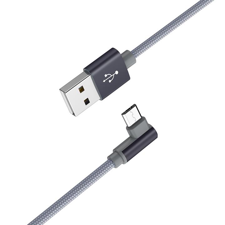 کابل کنفی میکرو یو اس بی Borofone BX26 1m یکسر L  BOROFONE BX26 USB to Lightning Cable 1m