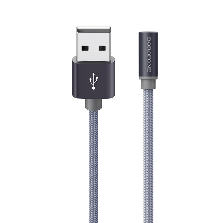 کابل کنفی میکرو یو اس بی Borofone BX26 1m یکسر L  BOROFONE BX26 USB to Lightning Cable 1m