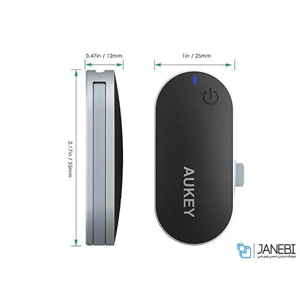 دانگل بلوتوثی انتقال دهنده صدا آکی مدل BT-C1 Aukey BT-C1 Audio Transmitter Bluetooth Dongle