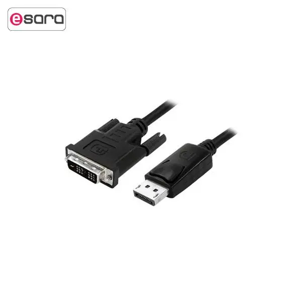 کابل مبدل DisplayPort به درگاه نر DVI یونیتک مدل Y-5118BA به طول 1.8 متر Unitek Y-5118BA DisplayPort to DVI Male Converter Cable 1.8m