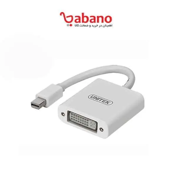 مبدل DisplayPort به درگاه DVI یونیتک مدل Y-6326WH Unitek Y-6326WH DisplayPort to DVI Converter