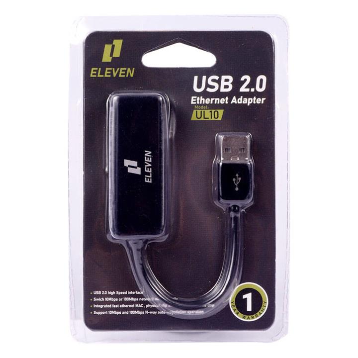 کابل و مبدل تبدیل Eleven UL10 LAN TO USB