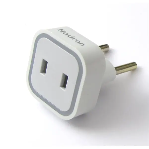 مبدل دو به دو هادرون مدل Hadron SU/EU Power Plug Adaptor A08