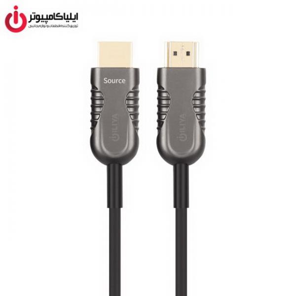 کابل HDMI v2.0 فیبر نوری یونیتک مدل Y-C1035BK به طول 70 متر   Unitek Y-C1035BK HDMI v2.0 UltraPro Optical Cable 70m