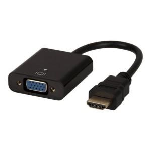 کابل و مبدل تبدیل HDMI به VGA برند ELEVEN مدل CV1001 با برق کمکی