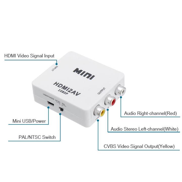 کابل و مبدل تبدیل HDMI به VGA آنتن مدل Onten OTN-7336B