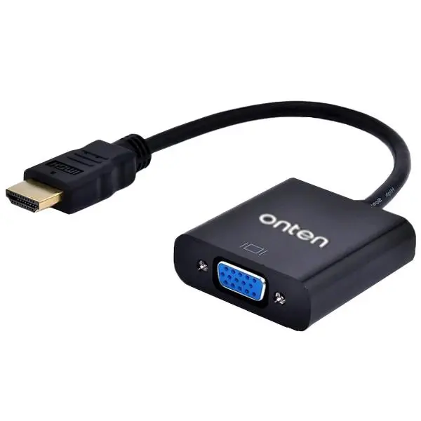تبدیل تصویر HDMI به VGA برند آنتن مدل OTN-5169  Onten OTN-5169 HDMI To VGA Converter onten OTN-5169 HDMI to VGA Converter