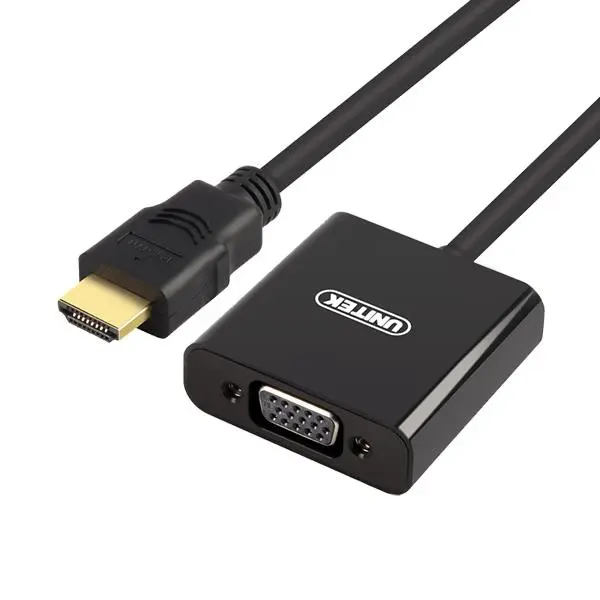 مبدل HDMI به VGA یونیتک مدل Y-6333 Unitek Y-6333 HDMI to VGA Converter