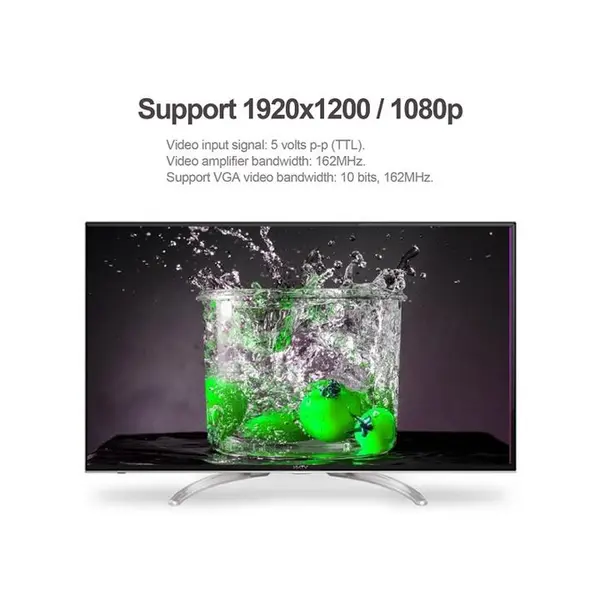 مبدل HDMI به VGA یونیتک مدل Y-6333 Unitek Y-6333 HDMI to VGA Converter