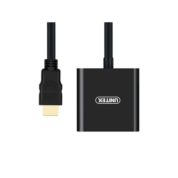 مبدل HDMI به VGA یونیتک مدل Y-6333 Unitek Y-6333 HDMI to VGA Converter
