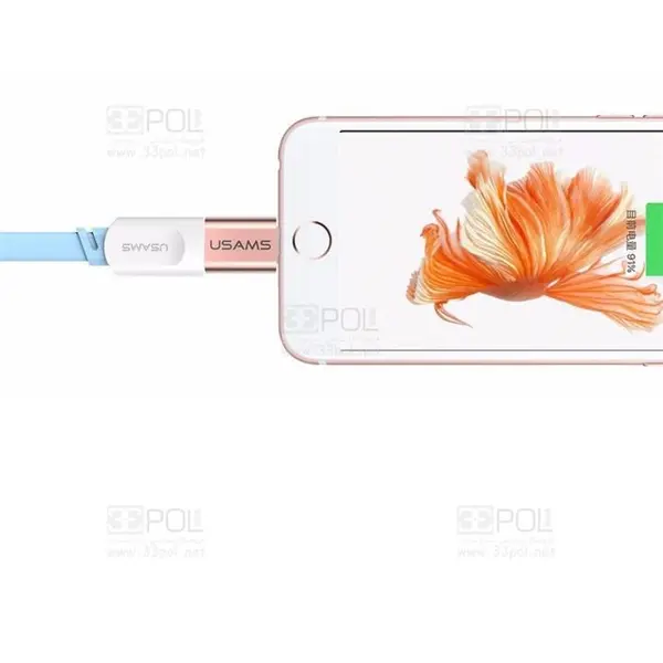 مبدل لایتنینگ به microUSB یوسمز مدل US-SJ021 Usams US-SJ021 Lightning To microUSB Adapter
