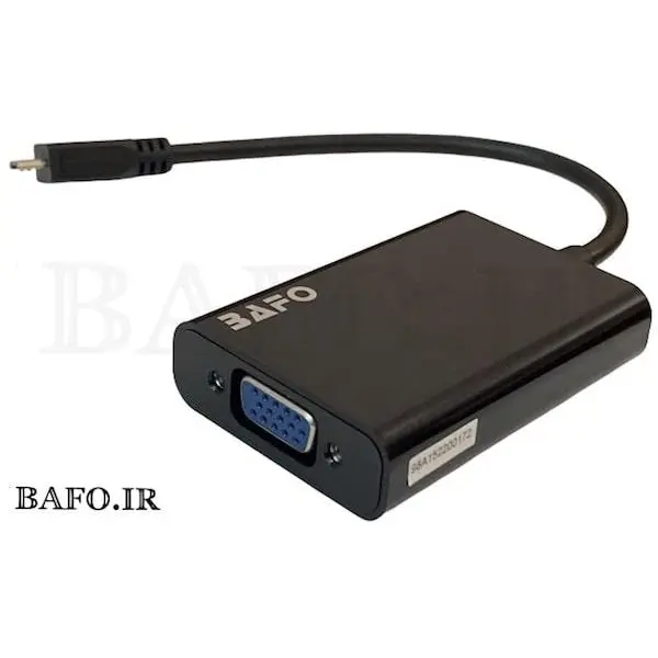 تبدیل Micro USB به VGA بافو مدل BF-2645 Bafo BF-2645 MHL Micro USB to VGA Adapter - 4