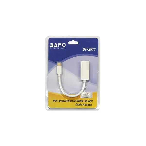 کابل تبدیل Mini Display به HDMI بافو مدل BF-2611 به طول 20 سانتیمتر -