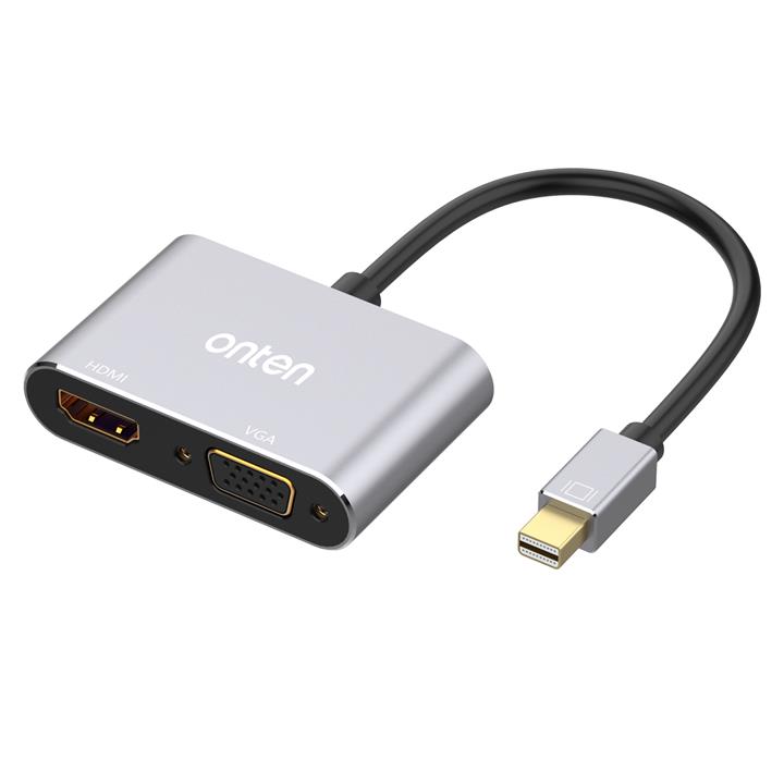 تبدیل Mini Display به HDMI و VGA مدل OTN-5131B ONTEN OTN-5131B Mini Display to HDMI/VGA Converter