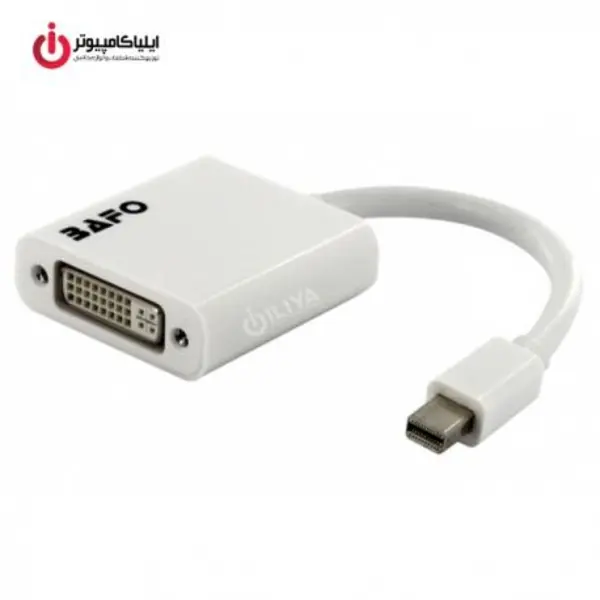 تبدیل Mini Display Port به DVI بافو Bafo Mini Display Port To DVI Converter Bafo Mini Display Port To DVI Converter