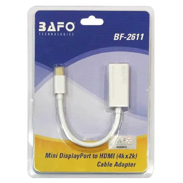 کابل مبدل MiniDP به HDMI بافو BF-2611V BAFO - 2