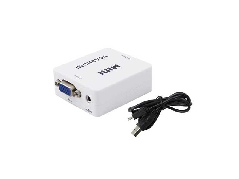 کابل و مبدل تبدیل Mini HDMI به VGA بافو مدل BF-2621 -