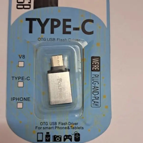 کابل و مبدل تبدیل otg برای type c برند dolphin