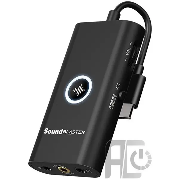 مبدل پورت صوتی کریتیو مدل Sound Blaster G3 External Sound Card: Creative Sound Blaster G3