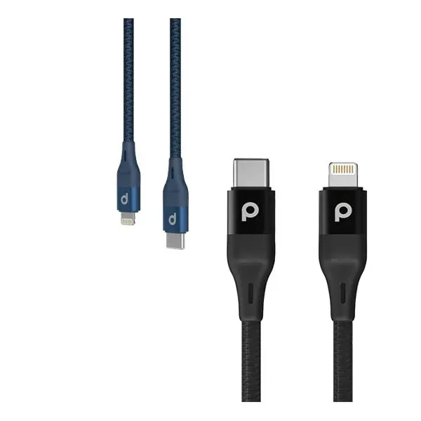 کابل تبدیل Type-c به Lightning پرودو مدل PD-CLBRPD22 طول ۲٫۲ متر