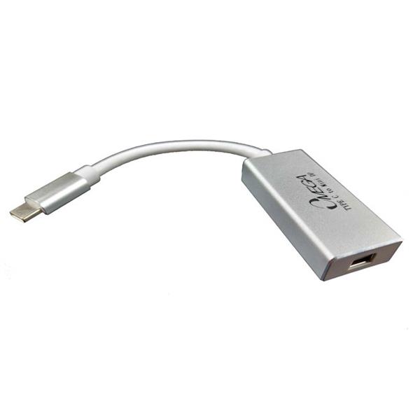 کابل و مبدل تبدیل Type C به Mini DisplayPort  امگا مدل OM-CD004