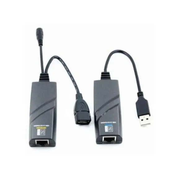 مبدل افزایش طول USB2.0 تحت شبکه 100متری بافو - 2
