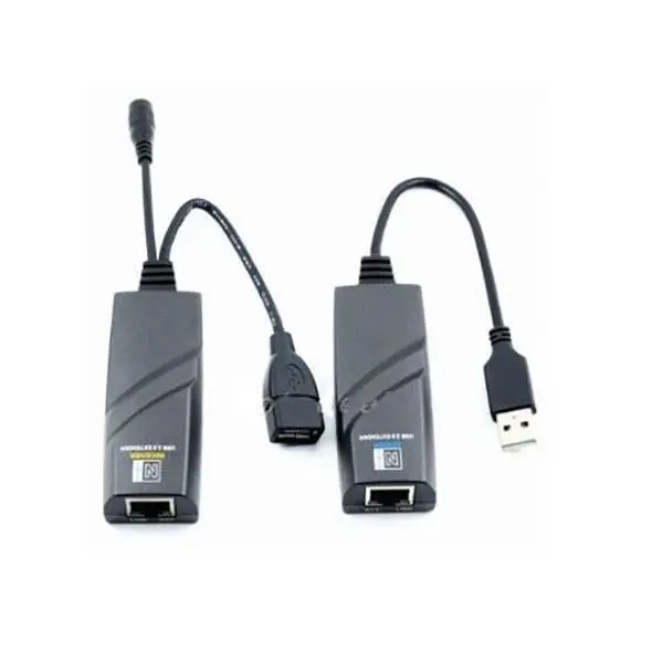 توسعه دهنده سیگنال USB2.0 Extender over Cat5 بافو BF-4914 BAFO Bafo BF-4914 USB2.0 Over Cat.5 Extender Adapter 100m - 2