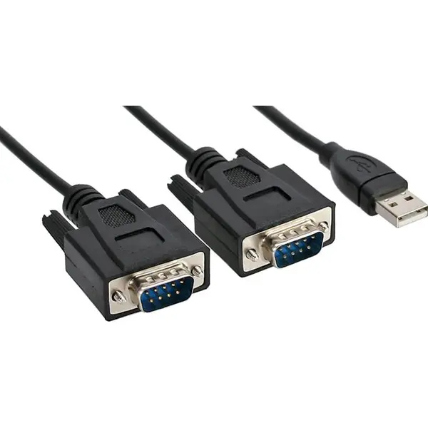 کابل تبدیل USB به 2x Serial بافو مدل BF-816 Bafo BF-816 USB to 2xSerial cable converter - 4