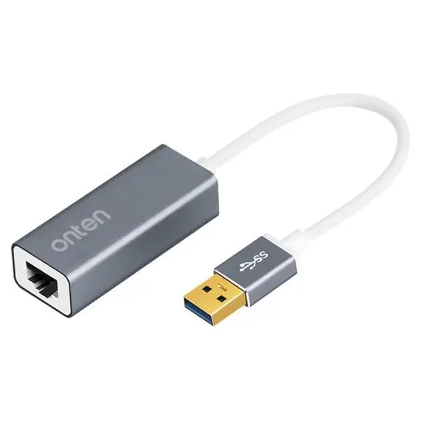 کابل و مبدل تبدیل USB3.0 به LAN اونتن مدل OTN-5225 -