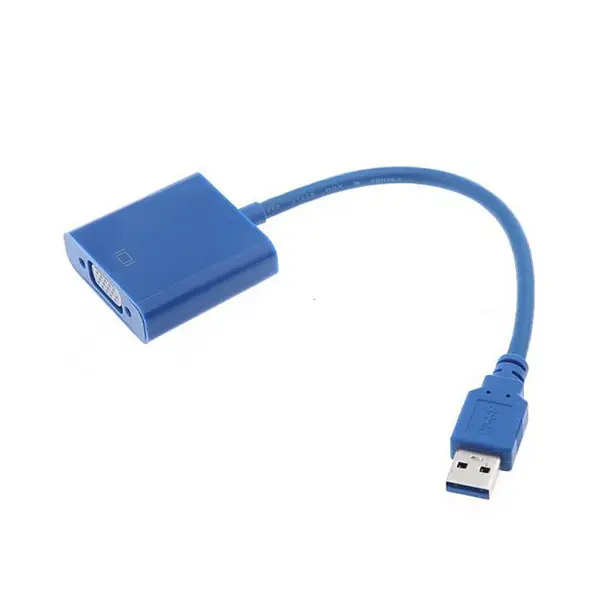 کابل تبدیل USB3.0 to VGA بافو BF-2631 BAFO Bafo BF-2631 USB 3.0 to VGA Cable Adapter - 3