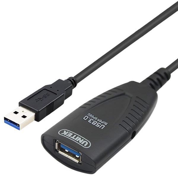 مبدل USB 3.0 به USB 3.0 یونیتک مدل Y-3015 طول 5 متر Unitek Y-3015 USB 3.0 To USB 3.0 Adapter 5m