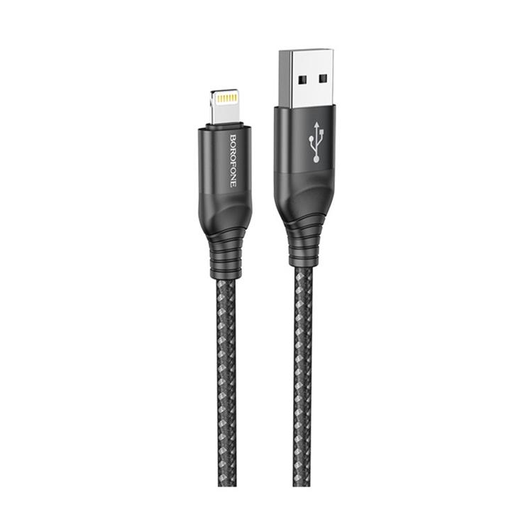 کابل تبدیل USB به لایتنینگ بروفون مدل BX56 طول 1 متر -