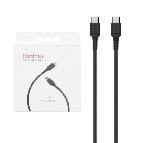 کابل تبدیل USB-C هادرون مدل HTC-C-C01 طول 1 متر