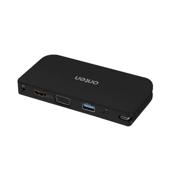 مبدل  USB-C بهi HDMI و VGA و USB 3 اونتن مدل OTN-9163 USB-C  Converter TO HDMI-VGA-USB3-HEADPHONE ONTENM MODEL OTN-9163