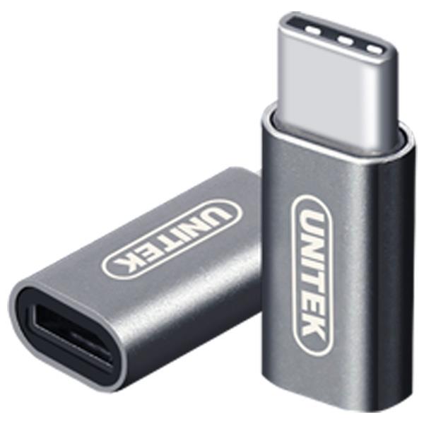 مبدل USB-C به Micro-USB یونیتک مدل Y-A027AGY Unitek Y-A027AGY USB-C To Micro-USB Adapter