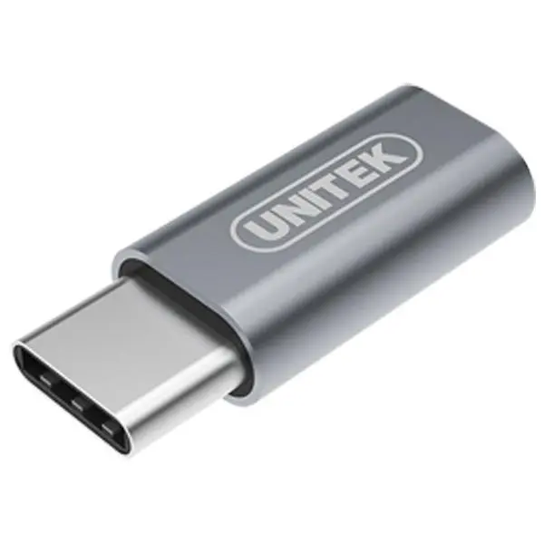 مبدل USB-C به Micro-USB یونیتک مدل Y-A027AGY Unitek Y-A027AGY USB-C To Micro-USB Adapter