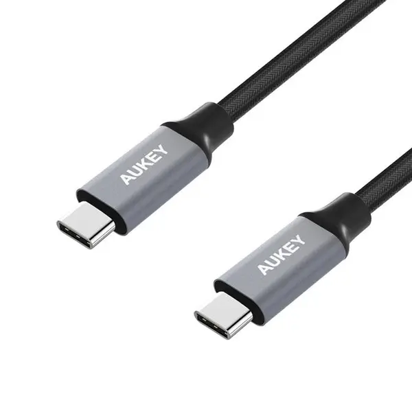 کابل تبدیل USB-C به USB-C آکی مدل CB-CD5 طول 1 متر Aukey CB-CD5 USB-C To USB-C Cable 1m