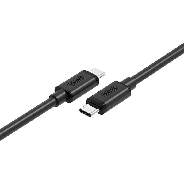 کابل تبدیل USB-C به USB-C یونیتک مدل Y-C477BK طول 1 متر Unitek Y-C477BK USB-C To USB-C Cable 1m