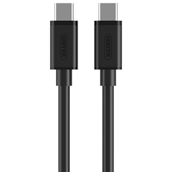 کابل تبدیل USB-C به USB-C یونیتک مدل Y-C477BK طول 1 متر Unitek Y-C477BK USB-C To USB-C Cable 1m