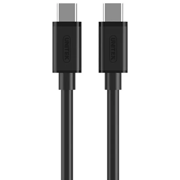 کابل تبدیل USB-C به USB-C یونیتک مدل Y-C477BK طول 1 متر Unitek Y-C477BK USB-C To USB-C Cable 1m