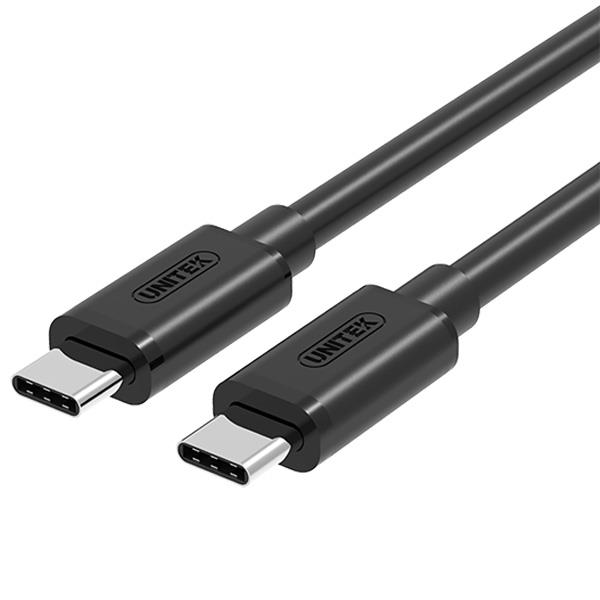 کابل تبدیل USB-C به USB-C یونیتک مدل Y-C477BK طول 1 متر Unitek Y-C477BK USB-C To USB-C Cable 1m