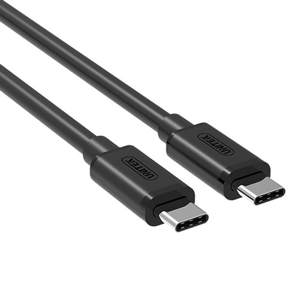 کابل تبدیل USB-C به USB-C یونیتک مدل Y-C477BK طول 1 متر Unitek Y-C477BK USB-C To USB-C Cable 1m