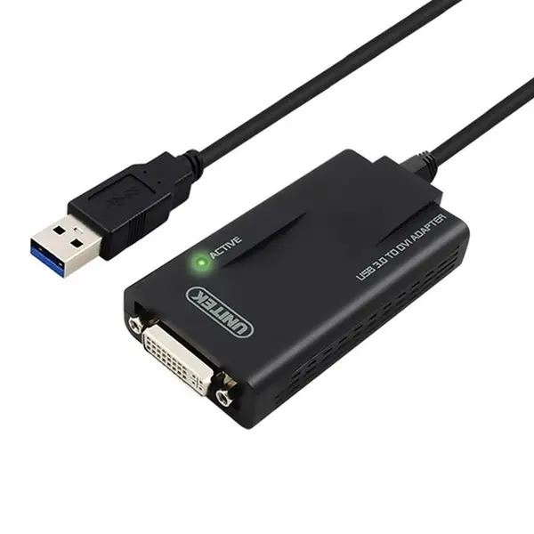 مبدل USB به DVI/VGA یونیتک مدل Y-3801 Unitek Y-3801 USB To DVI/VGA Adapter