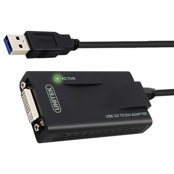 مبدل USB به DVI/VGA یونیتک مدل Y-3801 Unitek Y-3801 USB To DVI/VGA Adapter